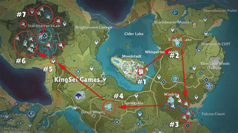 windwheel aster location